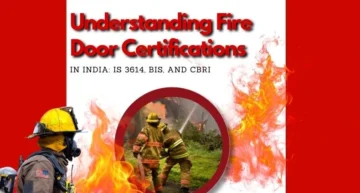 Fire Rated Door Manufacturer conducting quality testing in India