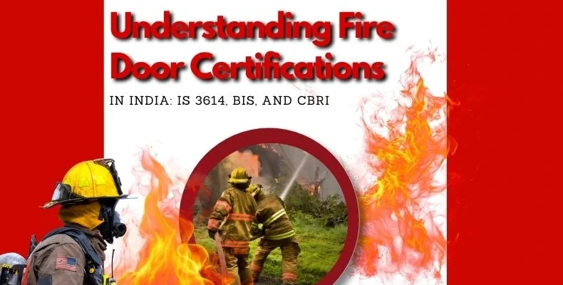 Fire Rated Door Manufacturer conducting quality testing in India