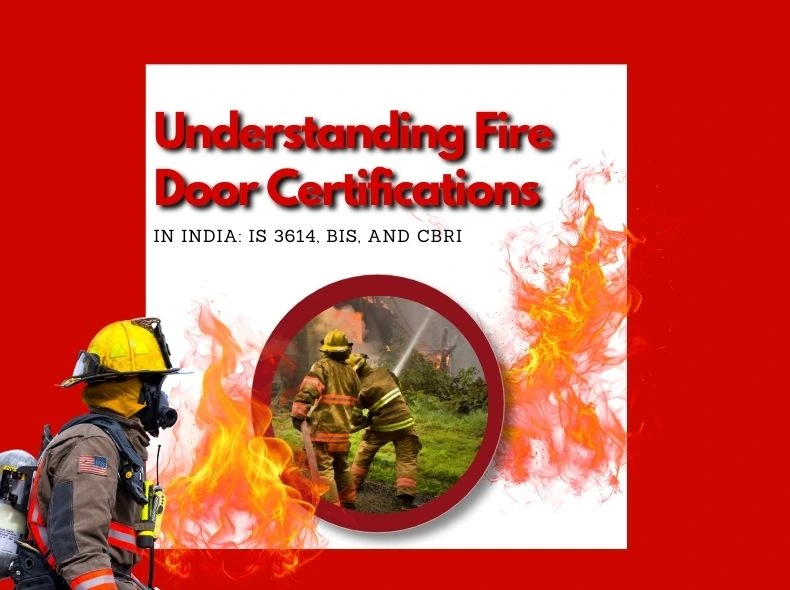 Fire Rated Door Manufacturer conducting quality testing in India