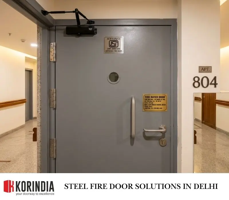 Steel Fire Rated Doors Manufacturer In Delhi