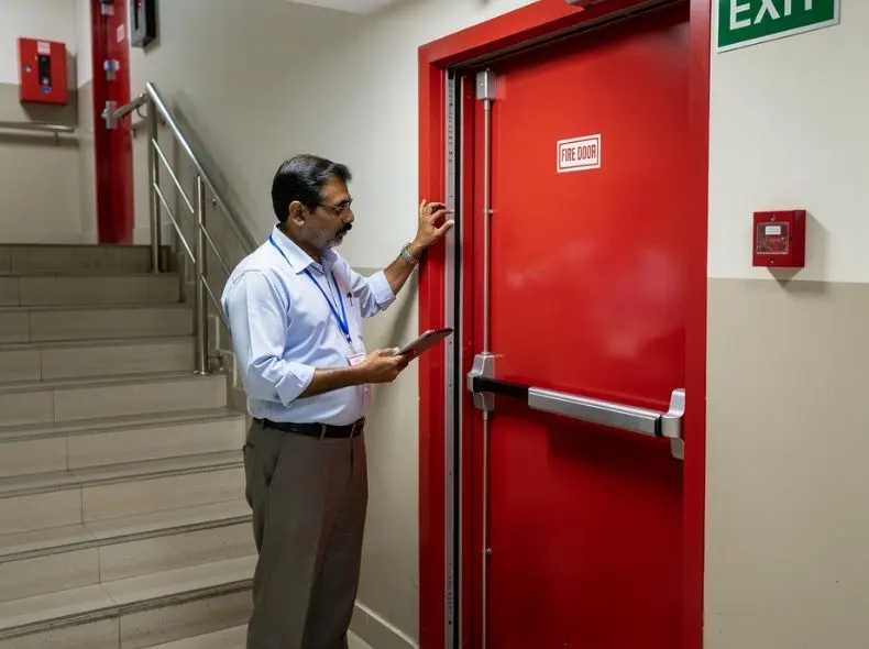 KOR India fire door installation Delhi NCR