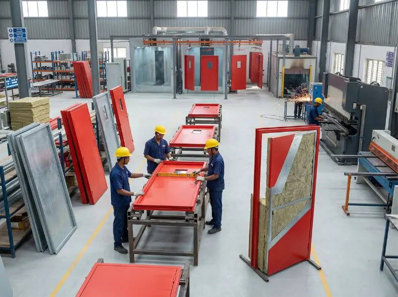 KOR India industrial fire doors manufacturing Greater Noida
