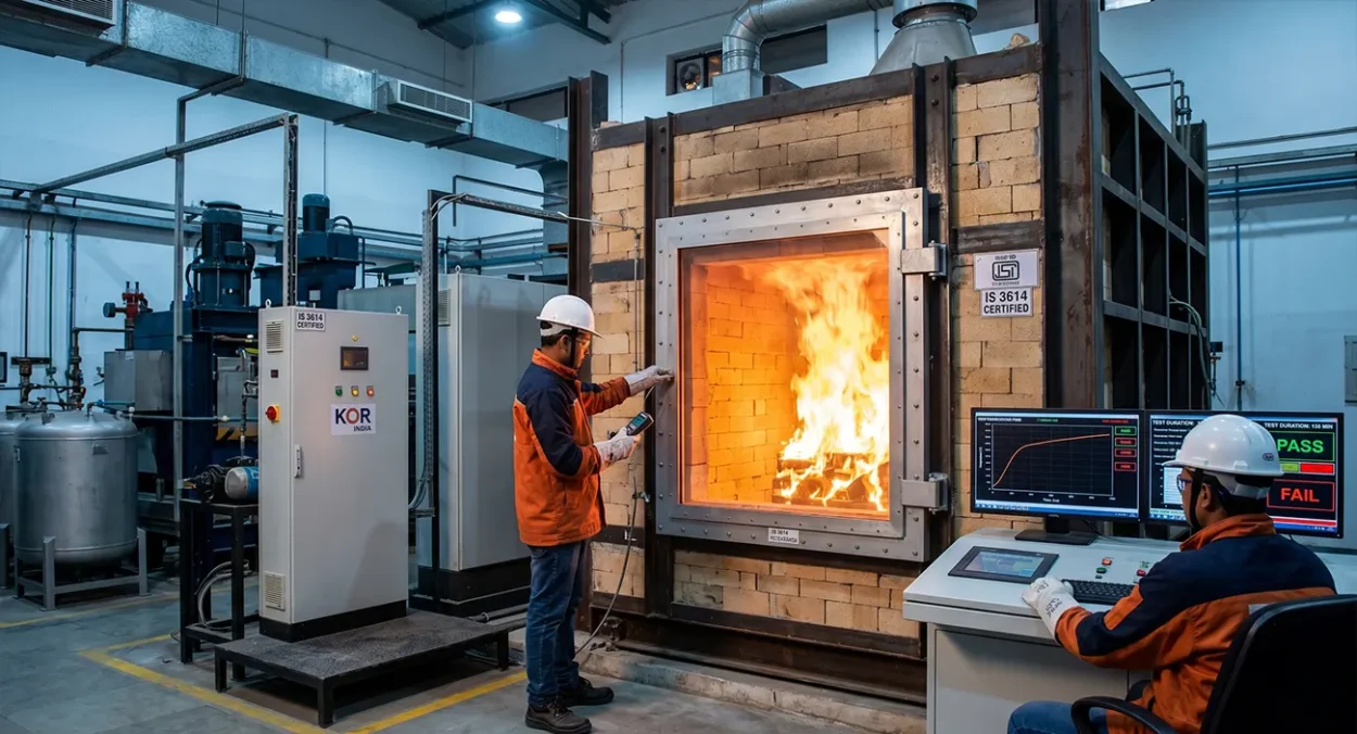 Korindia Industrial Fire Doors Installation Checklist For Builders