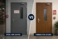 KOR India steel fire doors vs timber fire doors India material testing