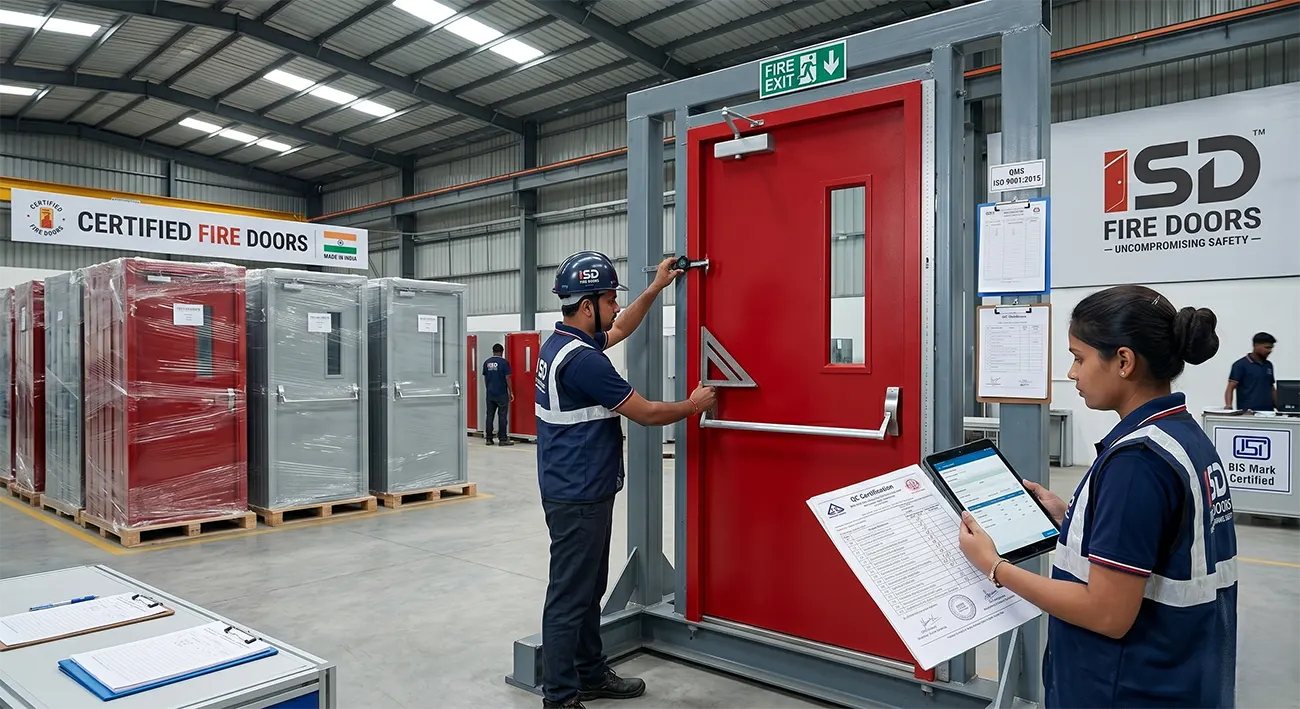 Steel Fire Rated Doors Manufacturer In Kanpur