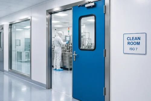 KOR India clean room doors India pharmaceutical facility setup