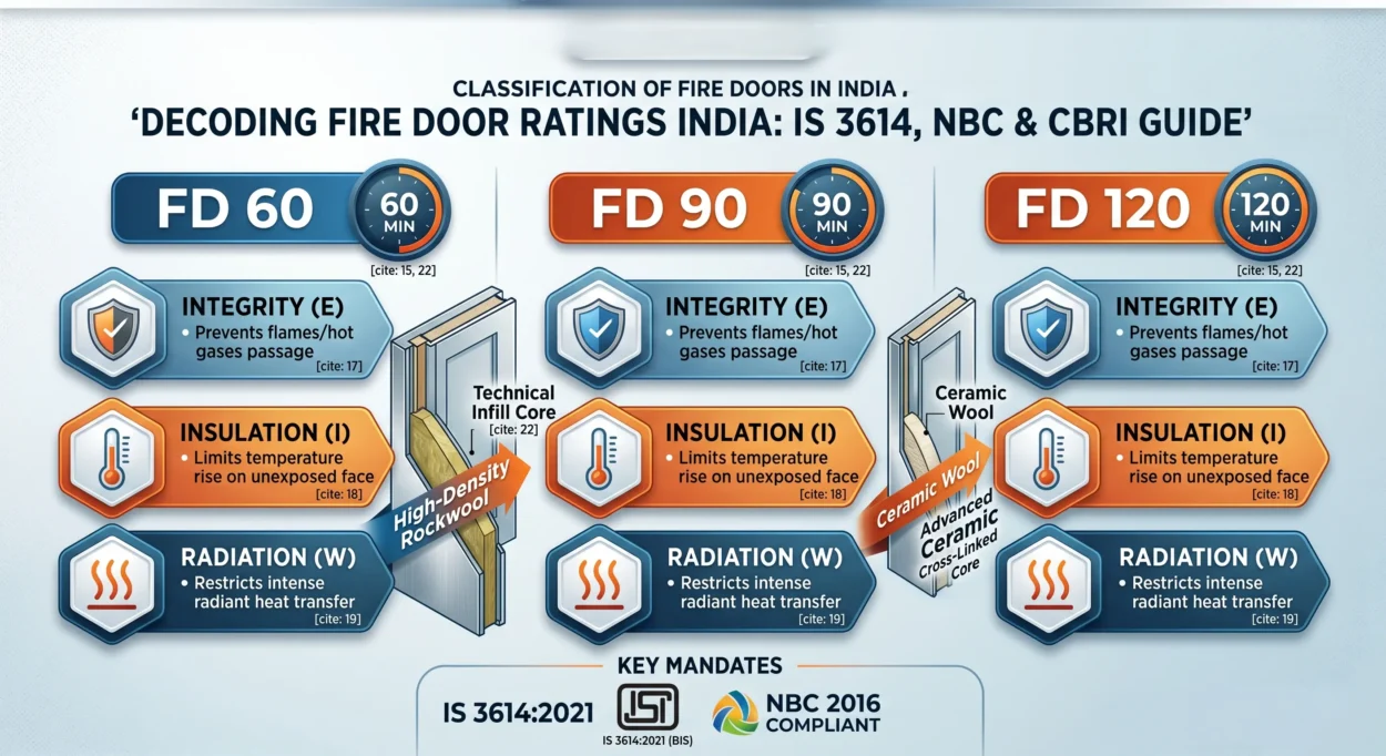 Kor India Fire Door Ratings India Compliance Checklist Infographic