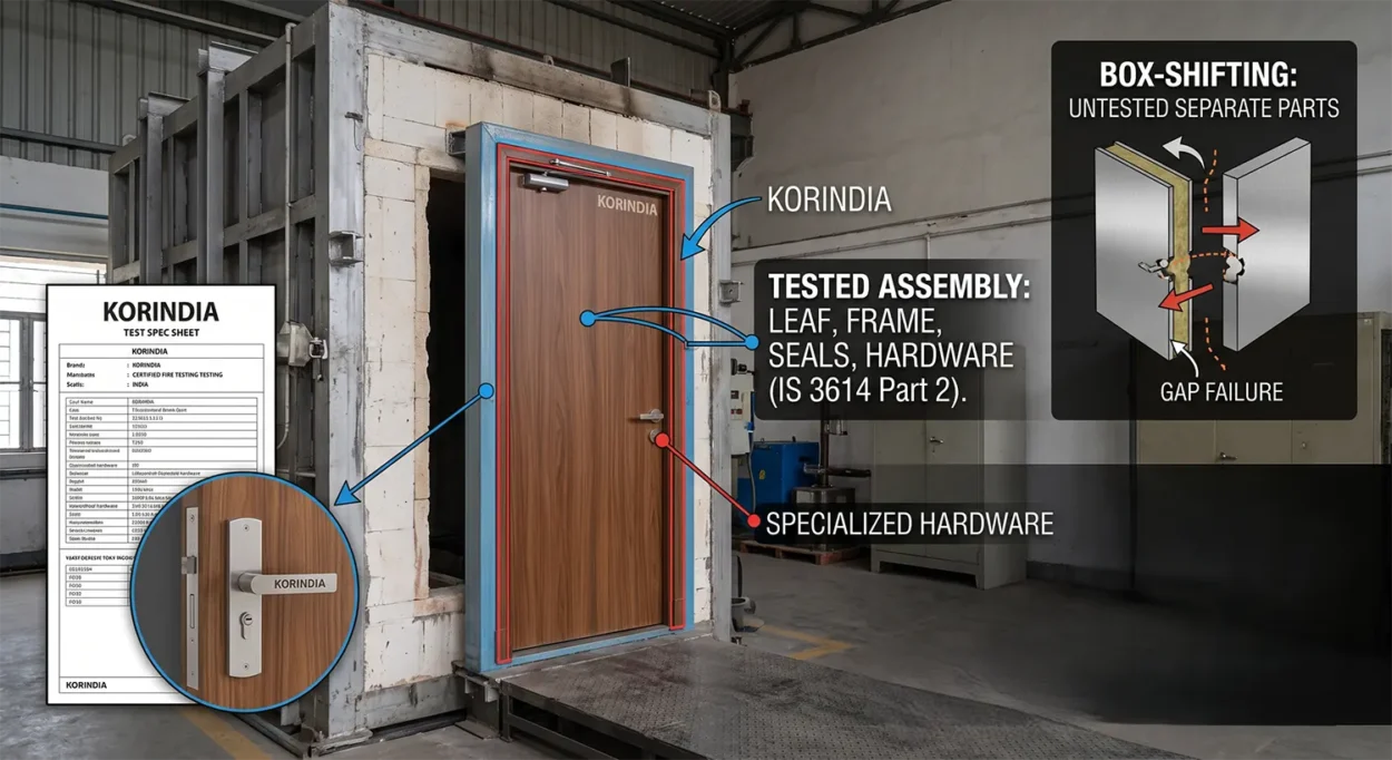 Steel Vs Wooden Fire Doors Korindia