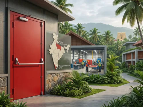 Fire Rated Door in Thiruvananthapuram by KORINDIA
