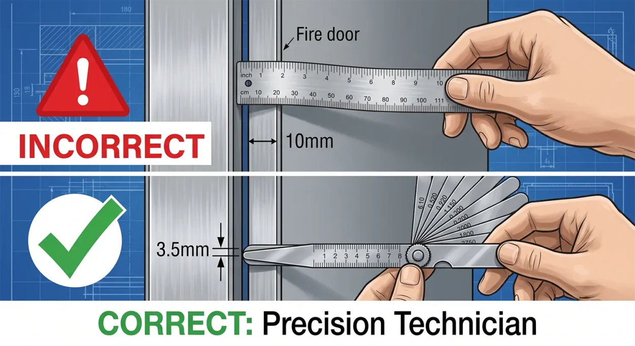 Getting Fire Door Gap Tolerances Wrong